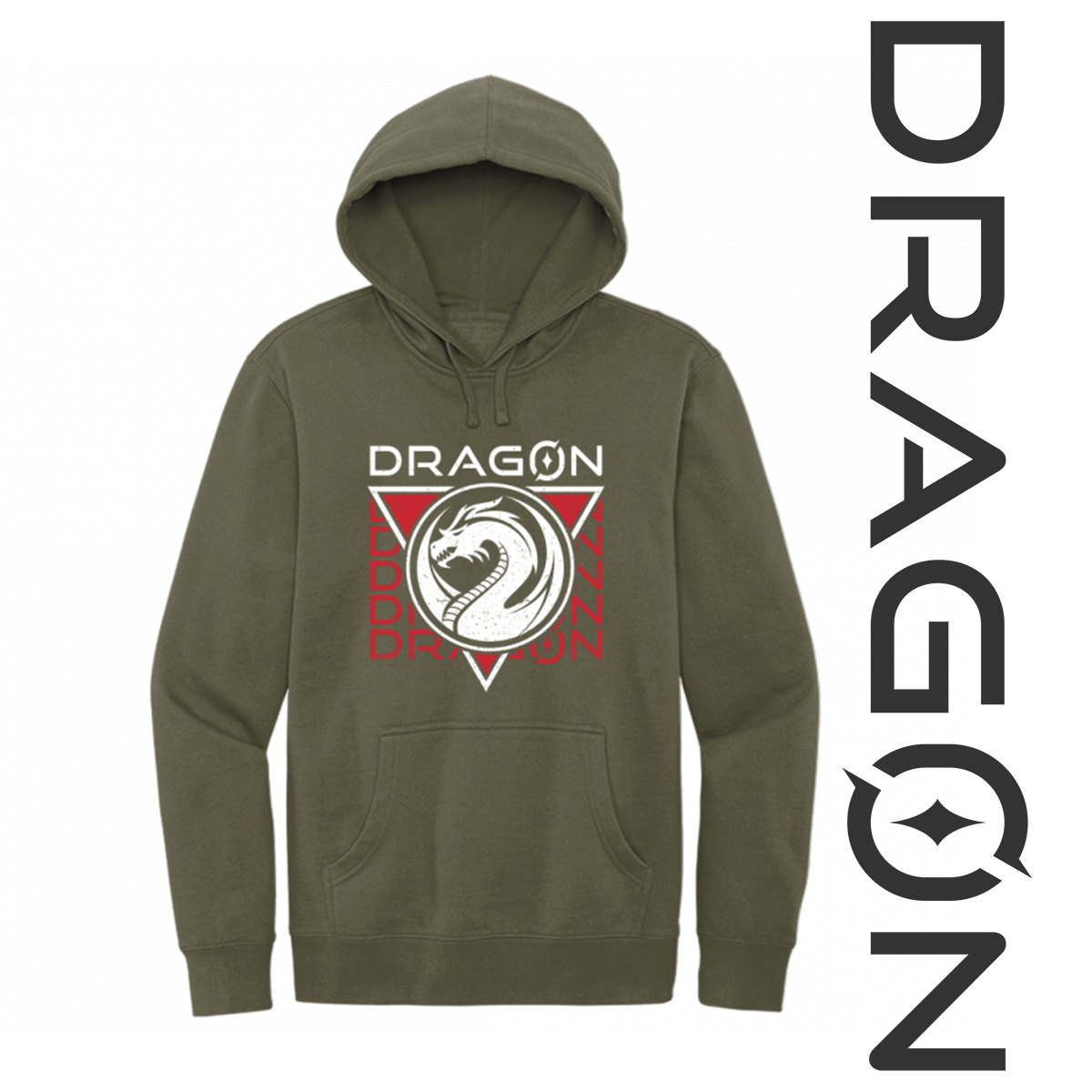 DRAG0N Fierce Hooded Sweatshirt