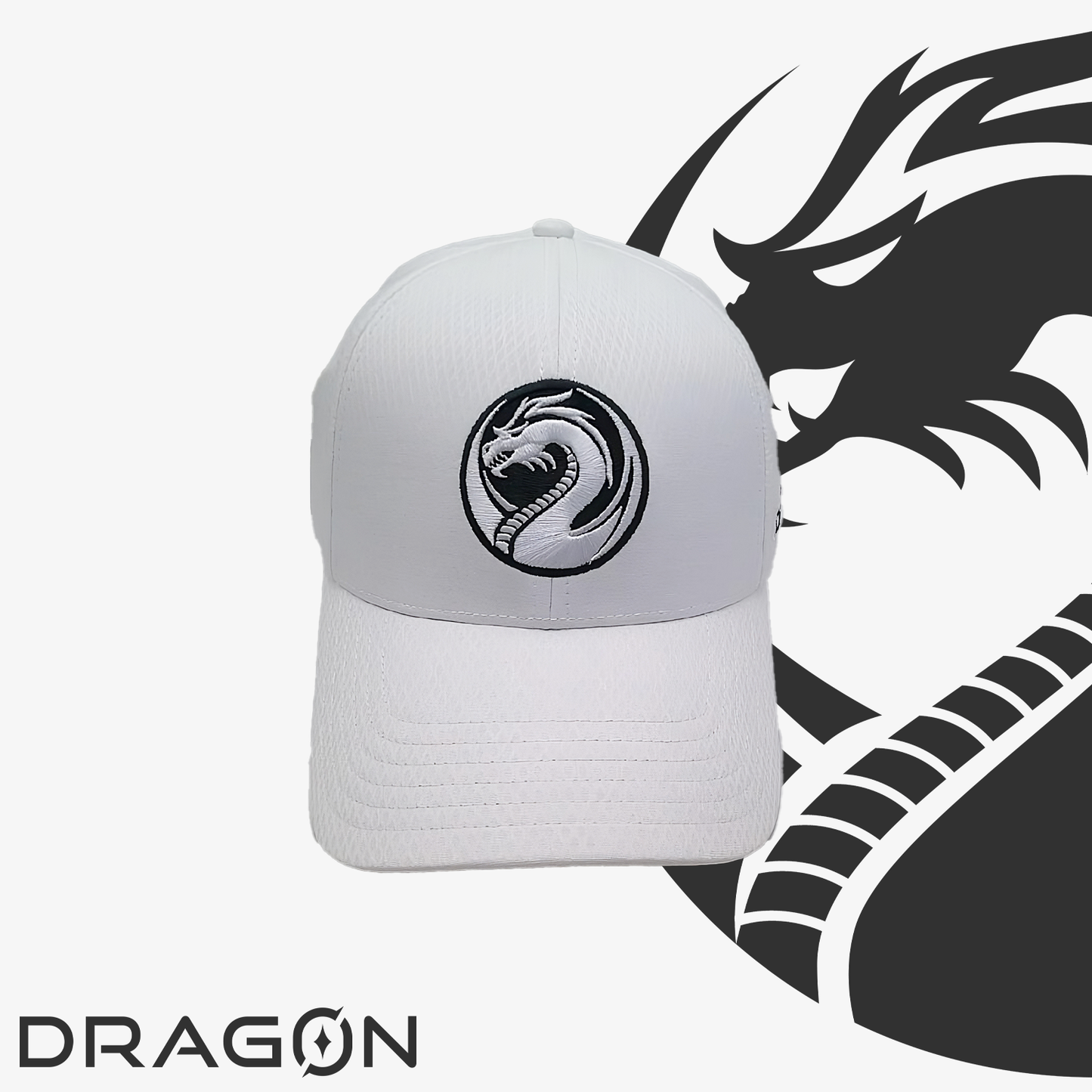 DRAG0N PERFORMANCE WHITE HAT