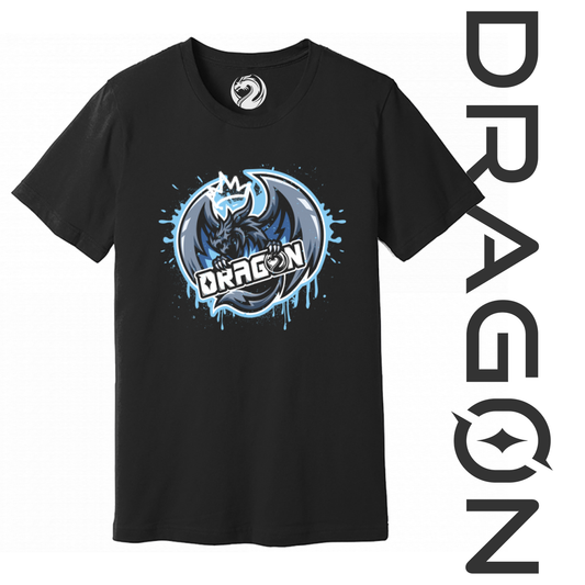 DRAG0N Splash Blue Tee