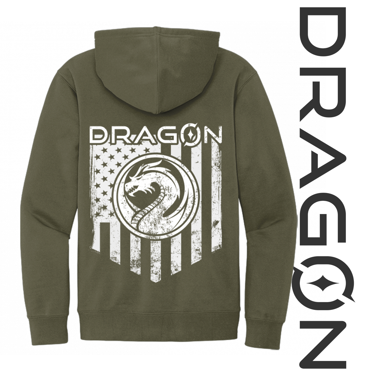 DRAG0N USA Hooded Sweatshirt