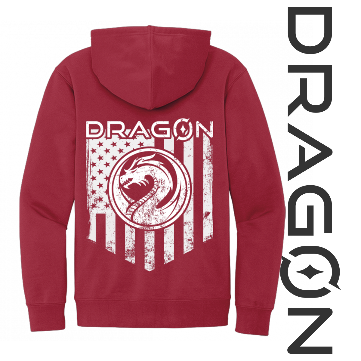 DRAG0N USA Hooded Sweatshirt